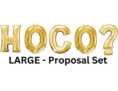 HOCO? - Large Gold Proposal set