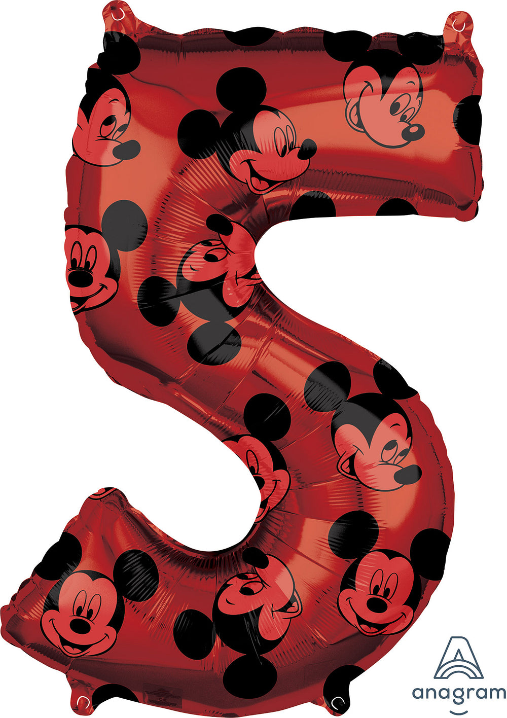 34" Large Numbers Mickey Mouse