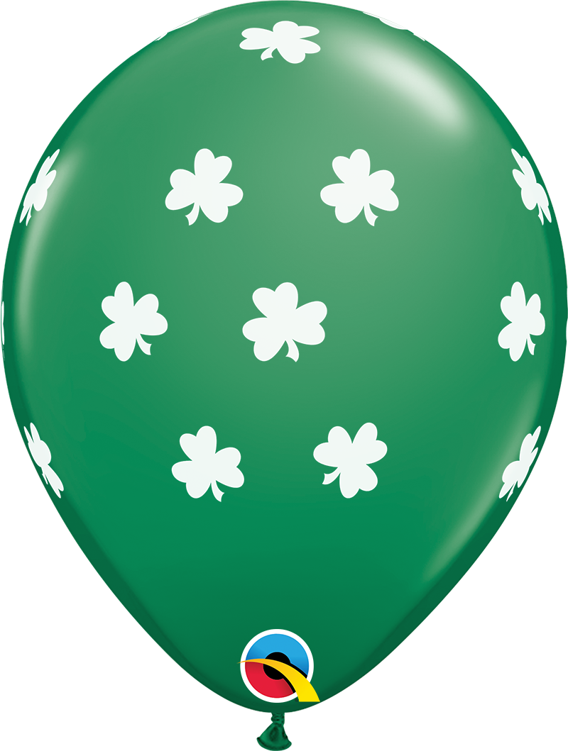 Shamrock Balloon Bouquet Bundle