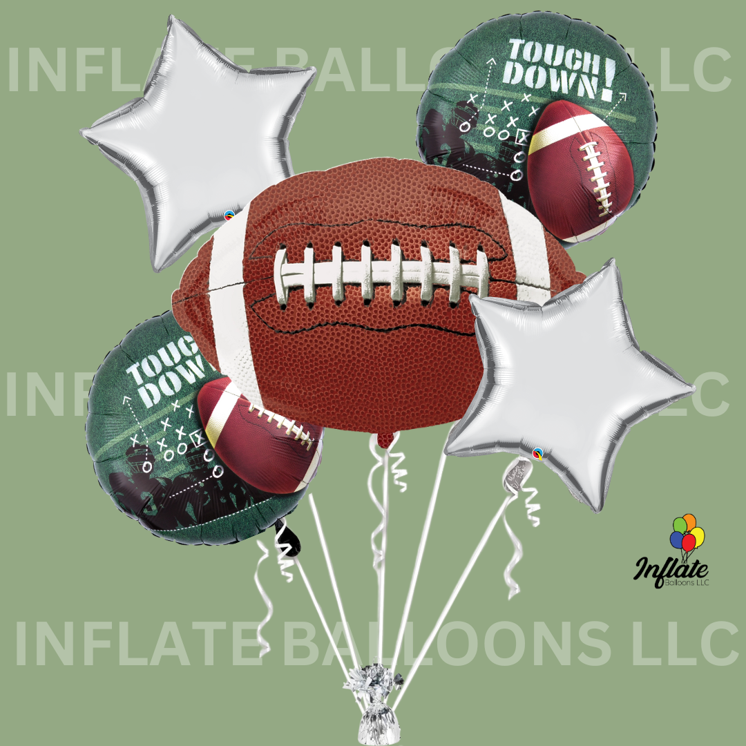 Touchdown Balloon Bouquet Bundle