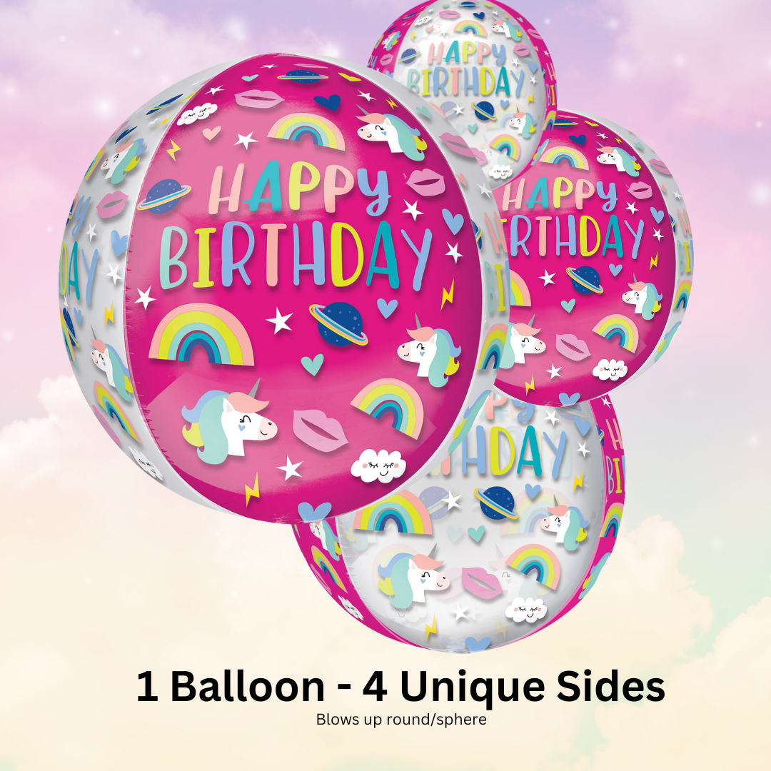 Unicorn Airloonz + Birthday Trio Bundle