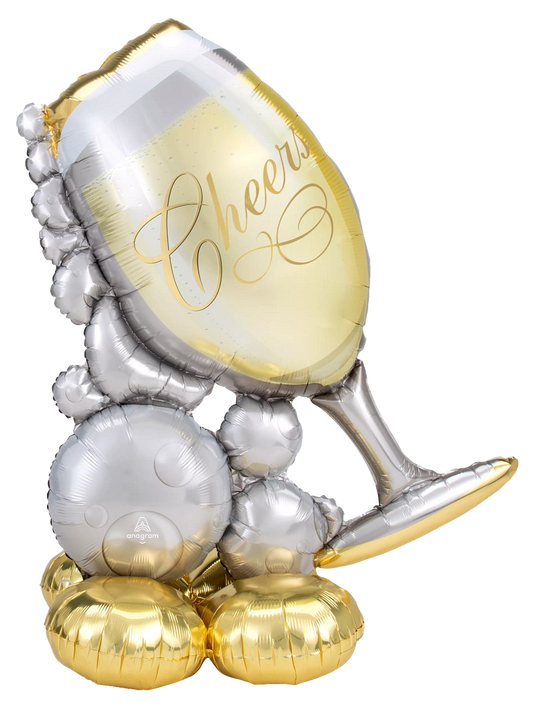 Bubbly Wine Glass - Airloonz