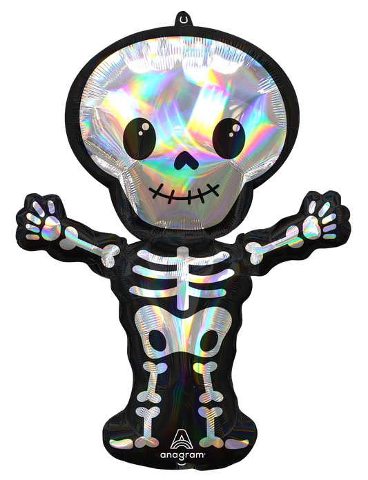 Iridescent Skeleton - SuperShape Balloon