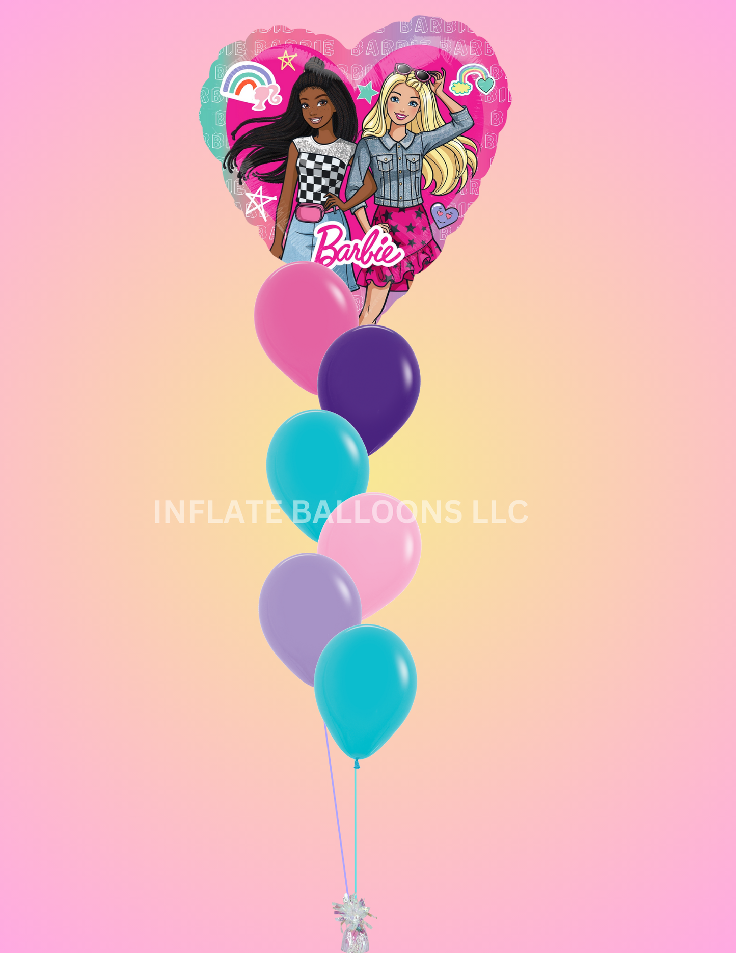 Barbie Dream Together Latex Bouquet