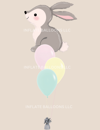 Woodland Bunny + Pastels - Bouquet