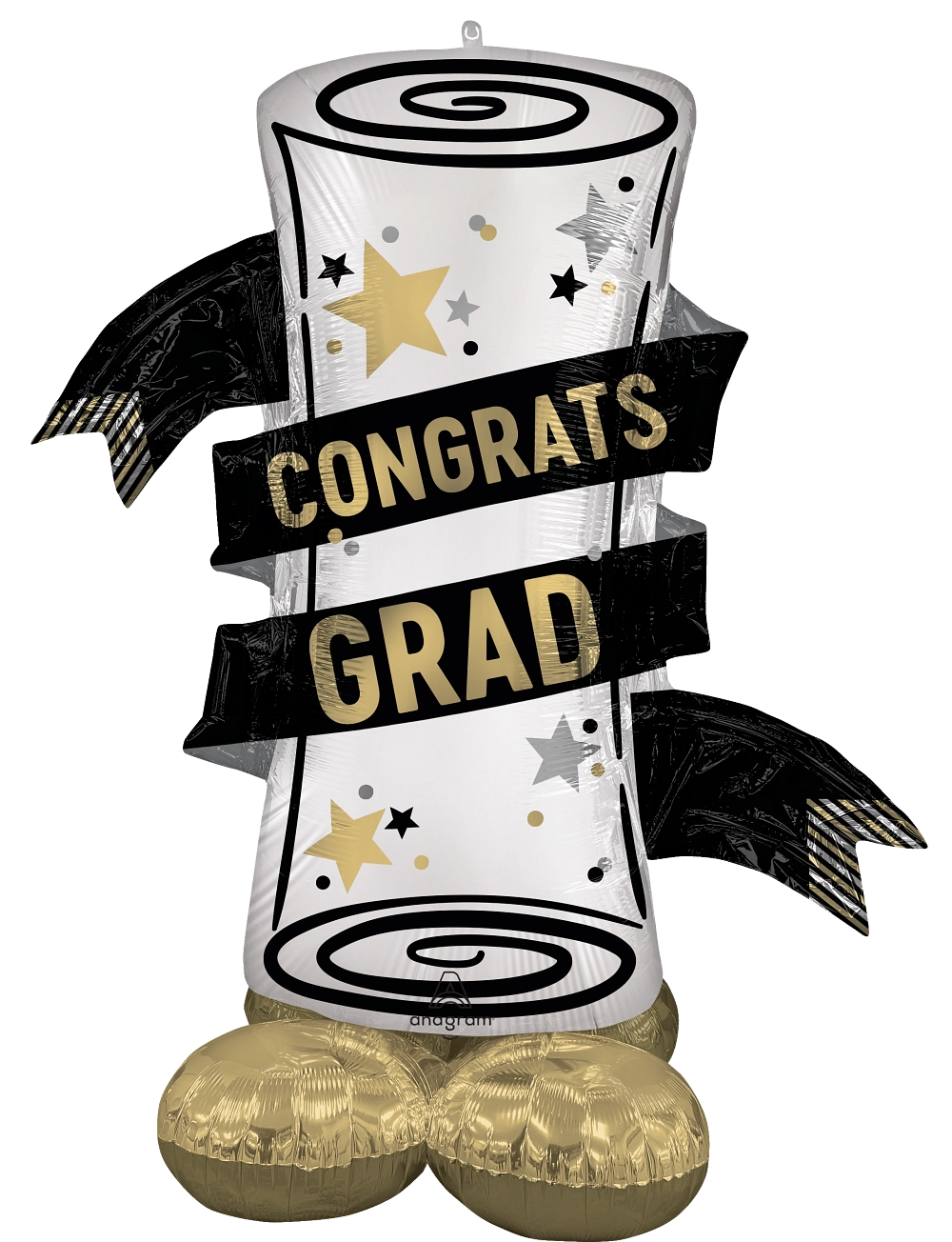 55" Satin Grad Diploma AirLoonz