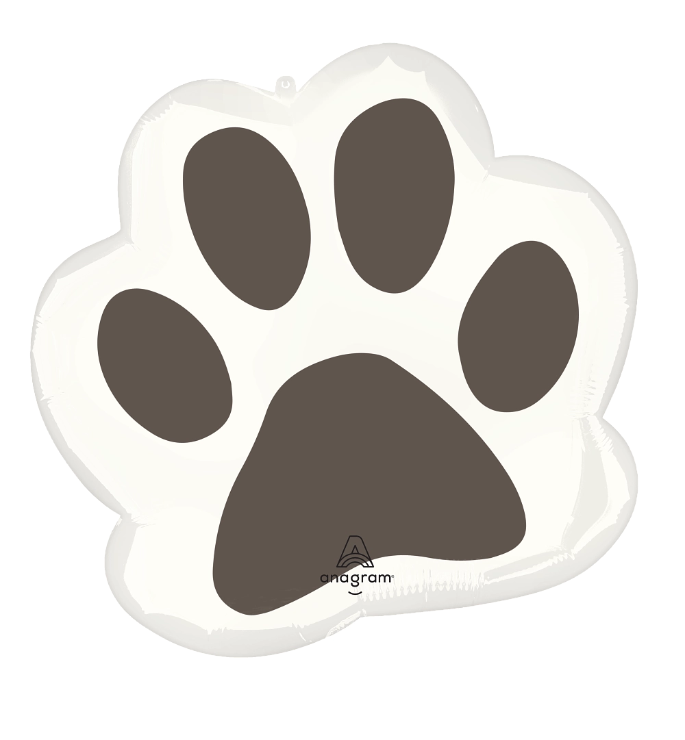 Pawsome Party Paw Print