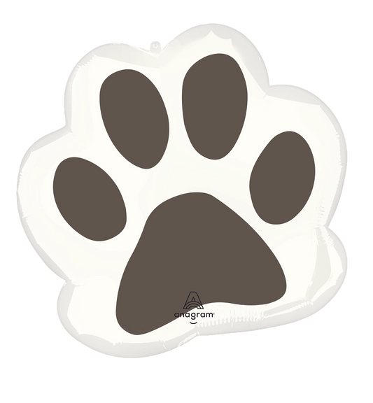 Pawsome Party Paw Print