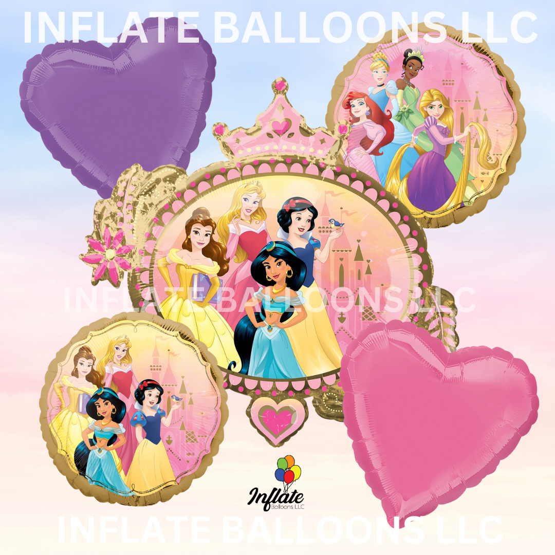 Disney Princess Foil Balloon Bouquet