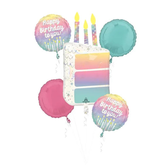 Pearlized Happy Birthday Bouquet