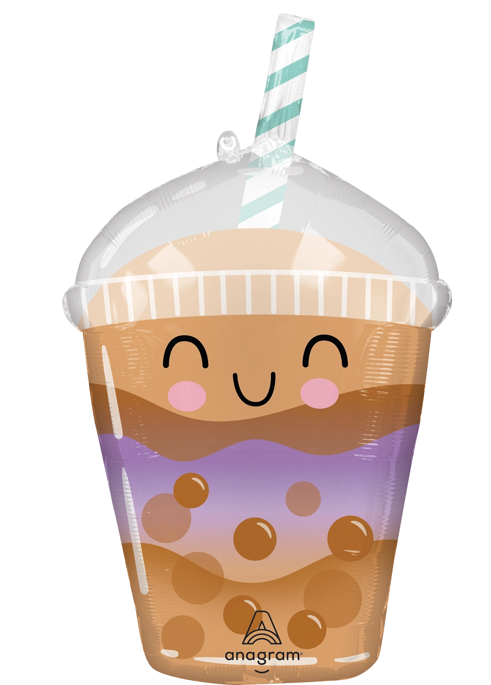 29" Sippy Friends Boba Tea SuperShape Foil Balloon