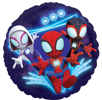 17" Spidey Amazing Friends Foil Balloon