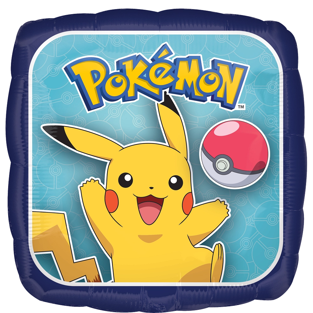 17" Pokemon Square Foil Balloon