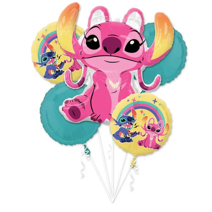 Stitch Balloon Bouquet - Pink