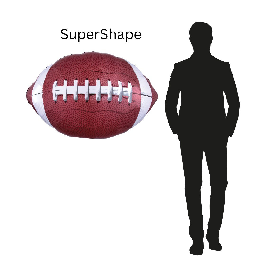 31" Football SuperShape Foil Balloon