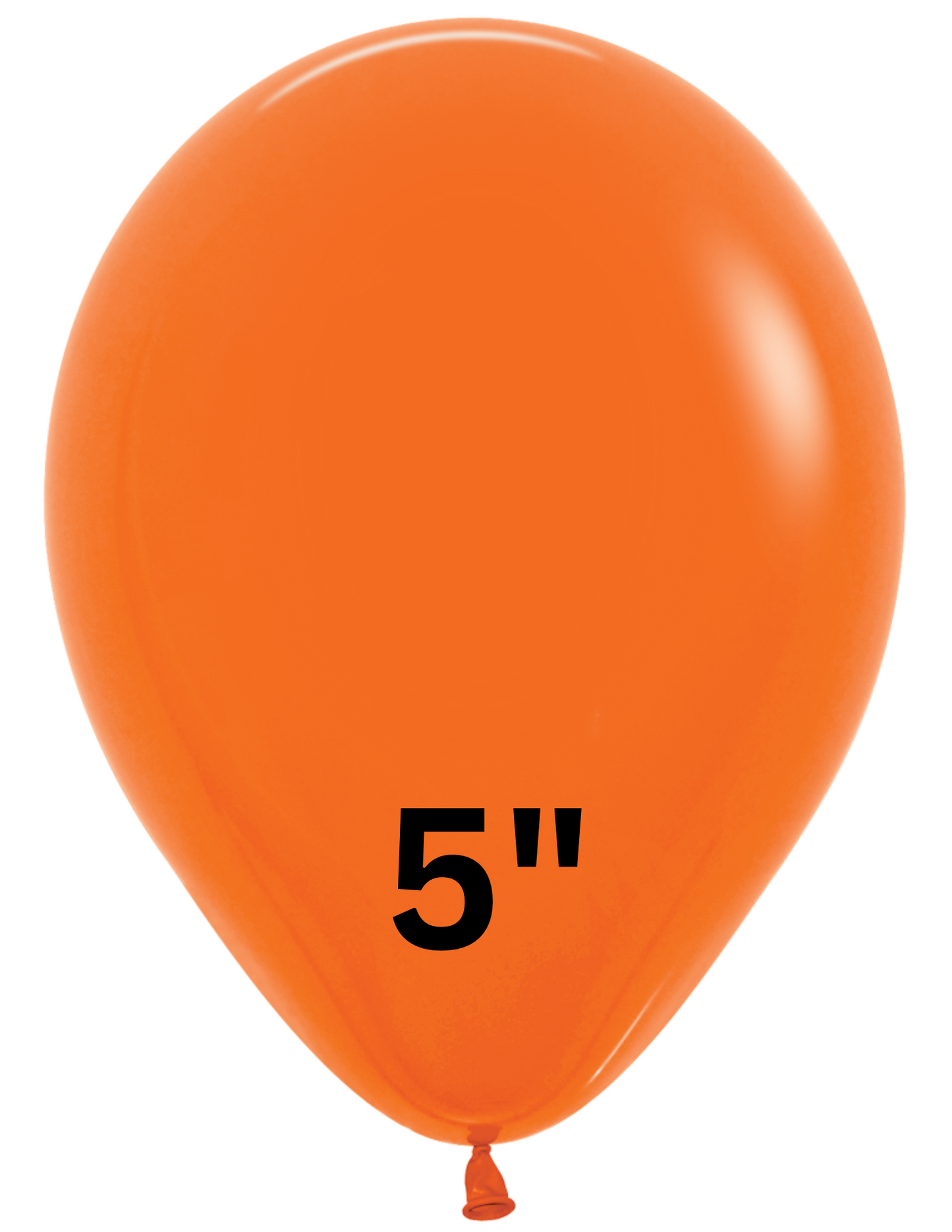 Orange - 5" Latex
