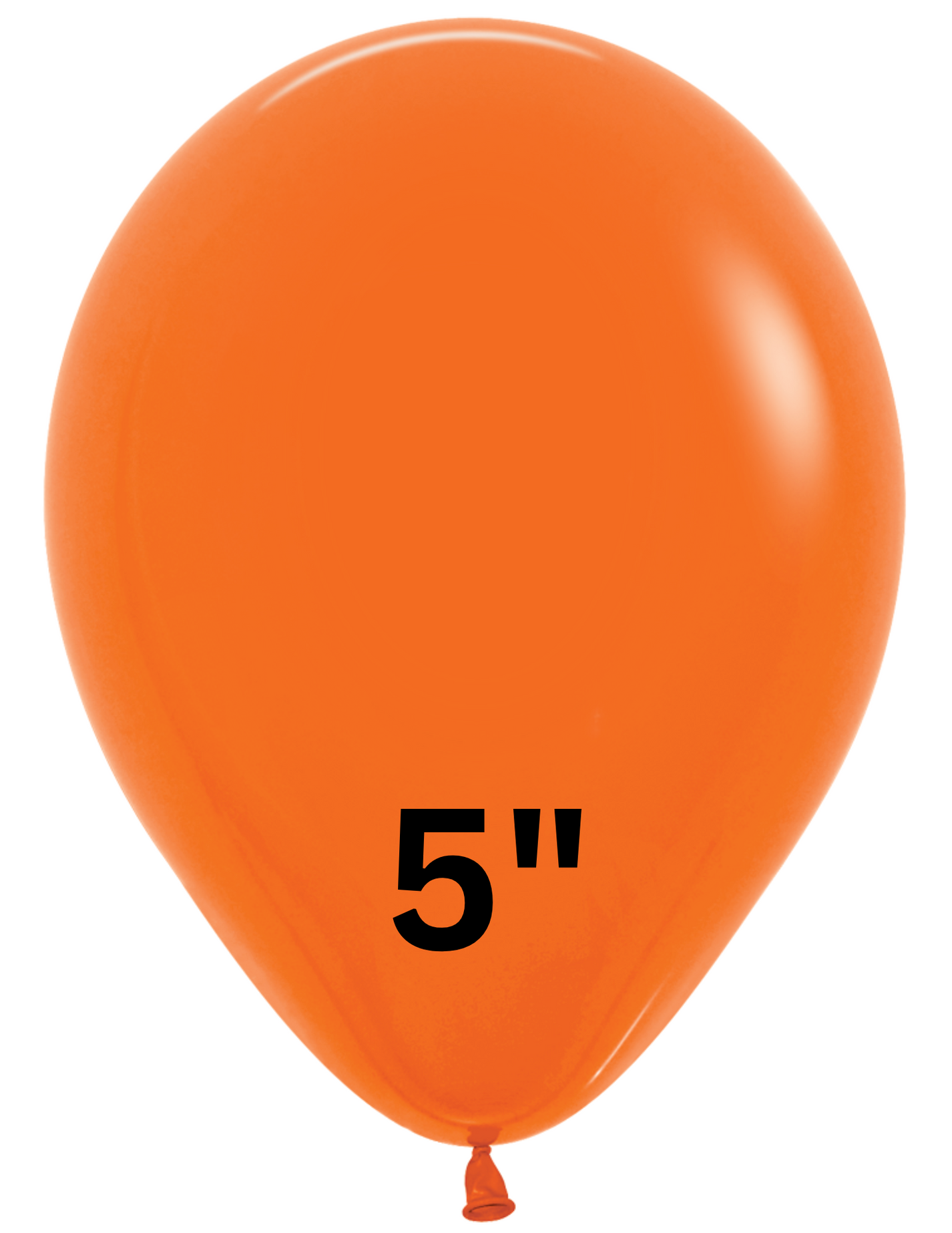 Orange 5" Latex Inflate Balloons