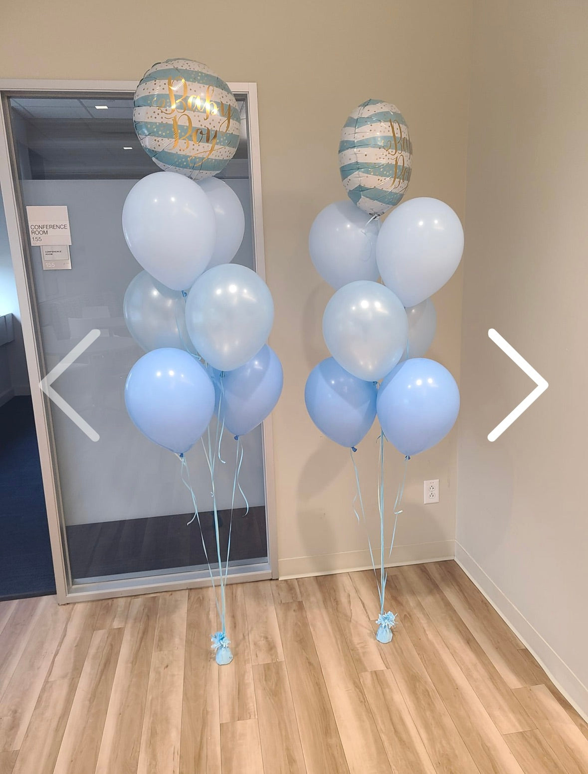 Baby Boy Balloon Bouquet Bundle