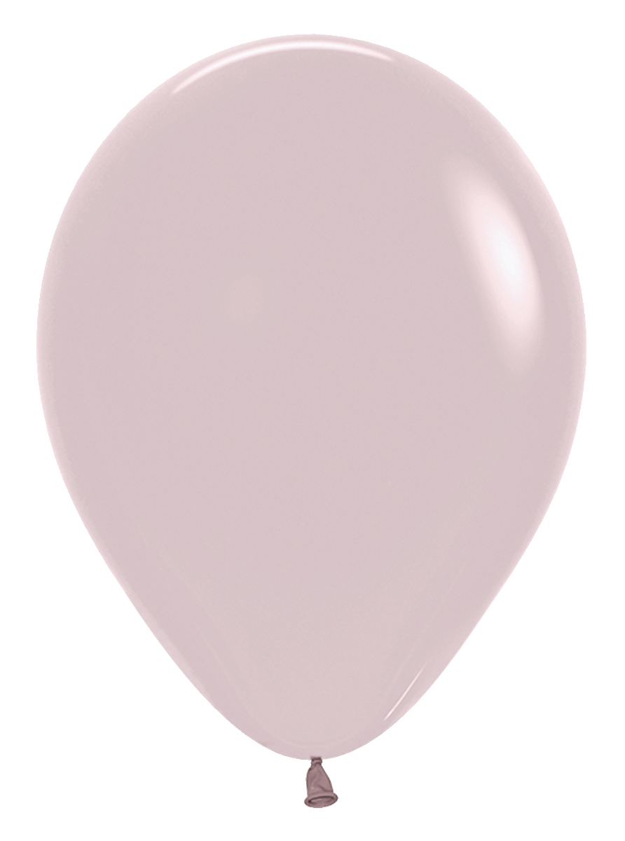 11" Latex - Pastel Dusk Rose