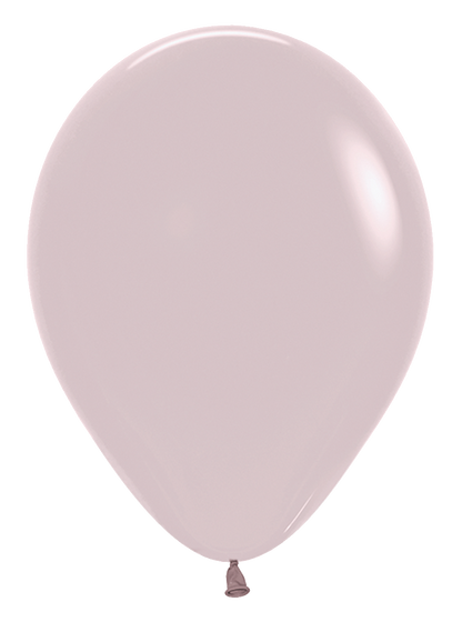 11" Latex - Pastel Dusk Rose