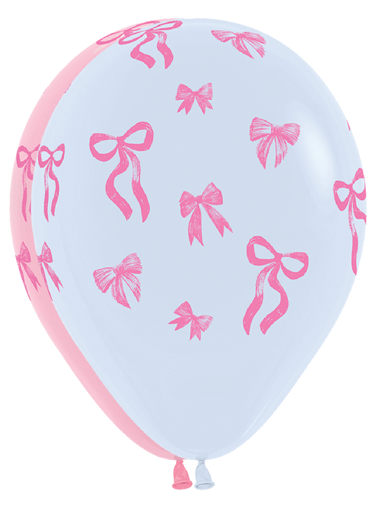 Pretty Bows Latex Balloons