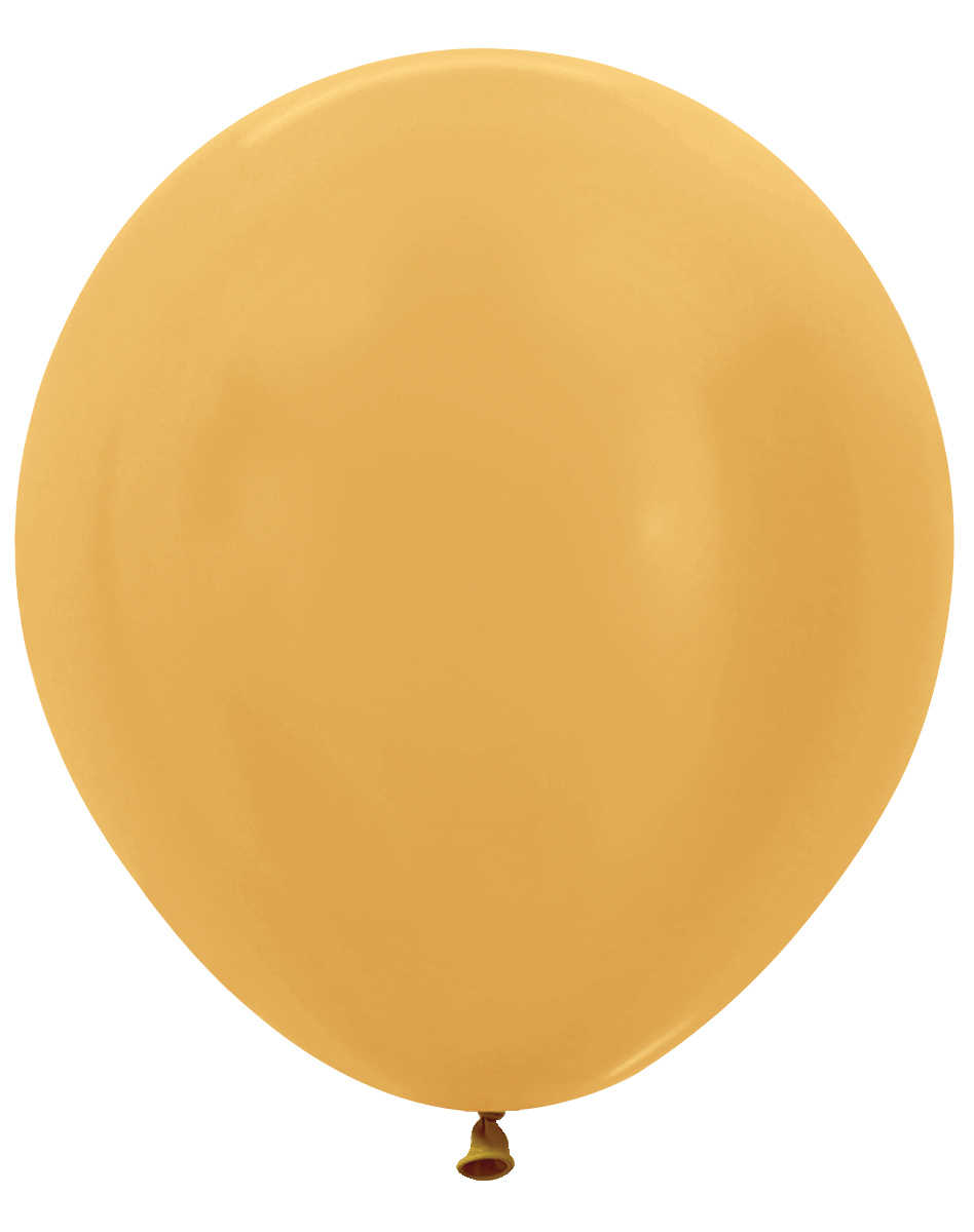 18" Midsize Latex - Metallic Gold