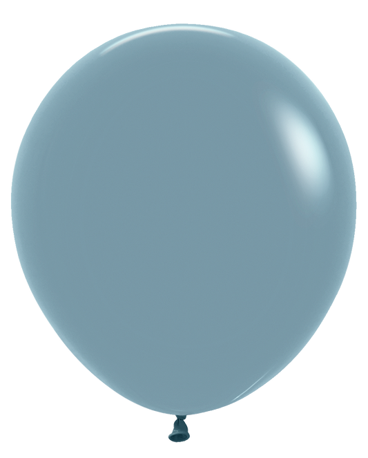 18" Midsize Latex - Pastel Dusk Blue