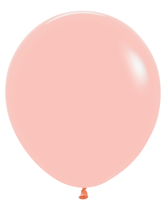 18" Midsize Latex - Pastel Matte Melon