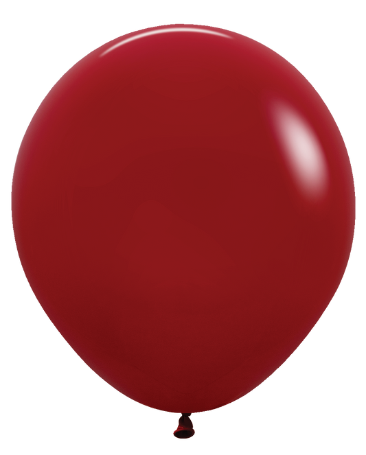 18" Latex - Imperial Red