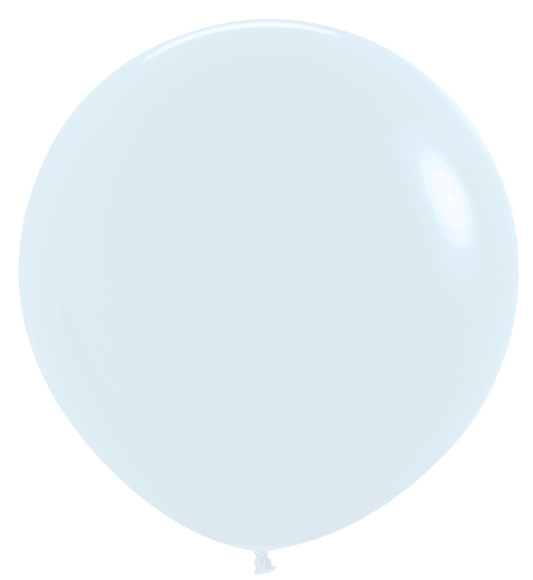 24" Large Latex - White