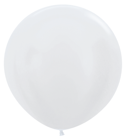 24" Large Latex - Pearl White