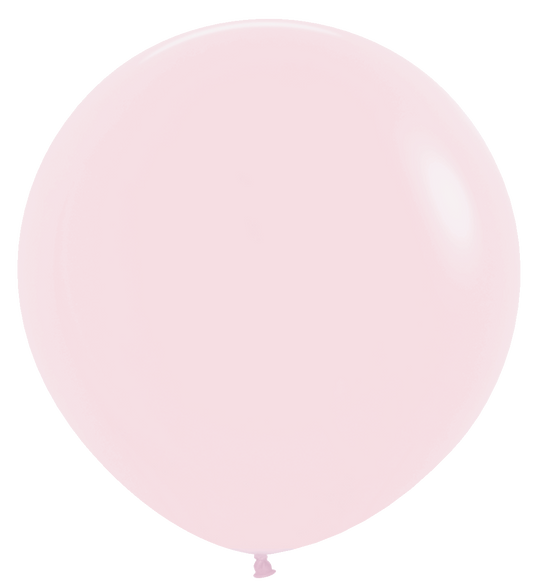 24" Large Latex - Pastel Matte Pink