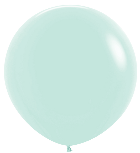 24" Large Latex - Pastel Matte Green