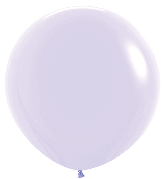 24" Large Latex - Pastel Matte Lilac