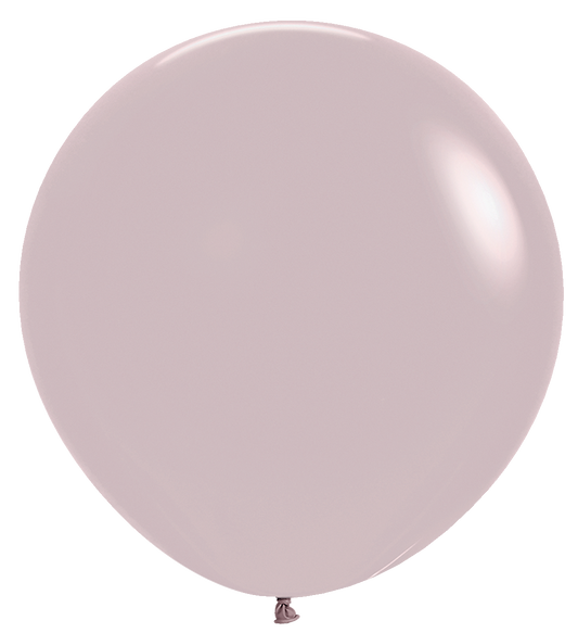 24" Large Latex - Pastel Dusk Rose