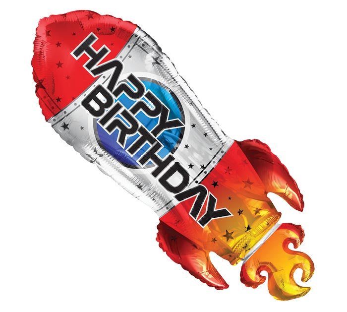 Happy Birthday Rocket - SuperShape
