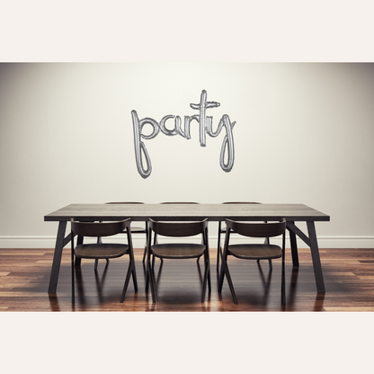 Party Script - Air-Filled Balloon Banner Phrase