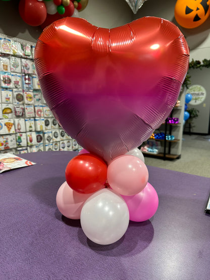 Ombre Heart - Table Topper