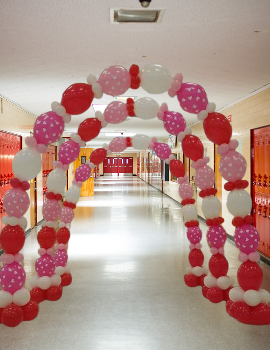 Valentine's Day Skinny Archway Tunnel