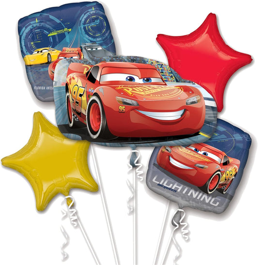 Disney Car's Foil Balloon Bouquet