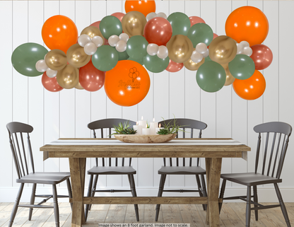 Grab & Go Garland - Autumn Pumpkin