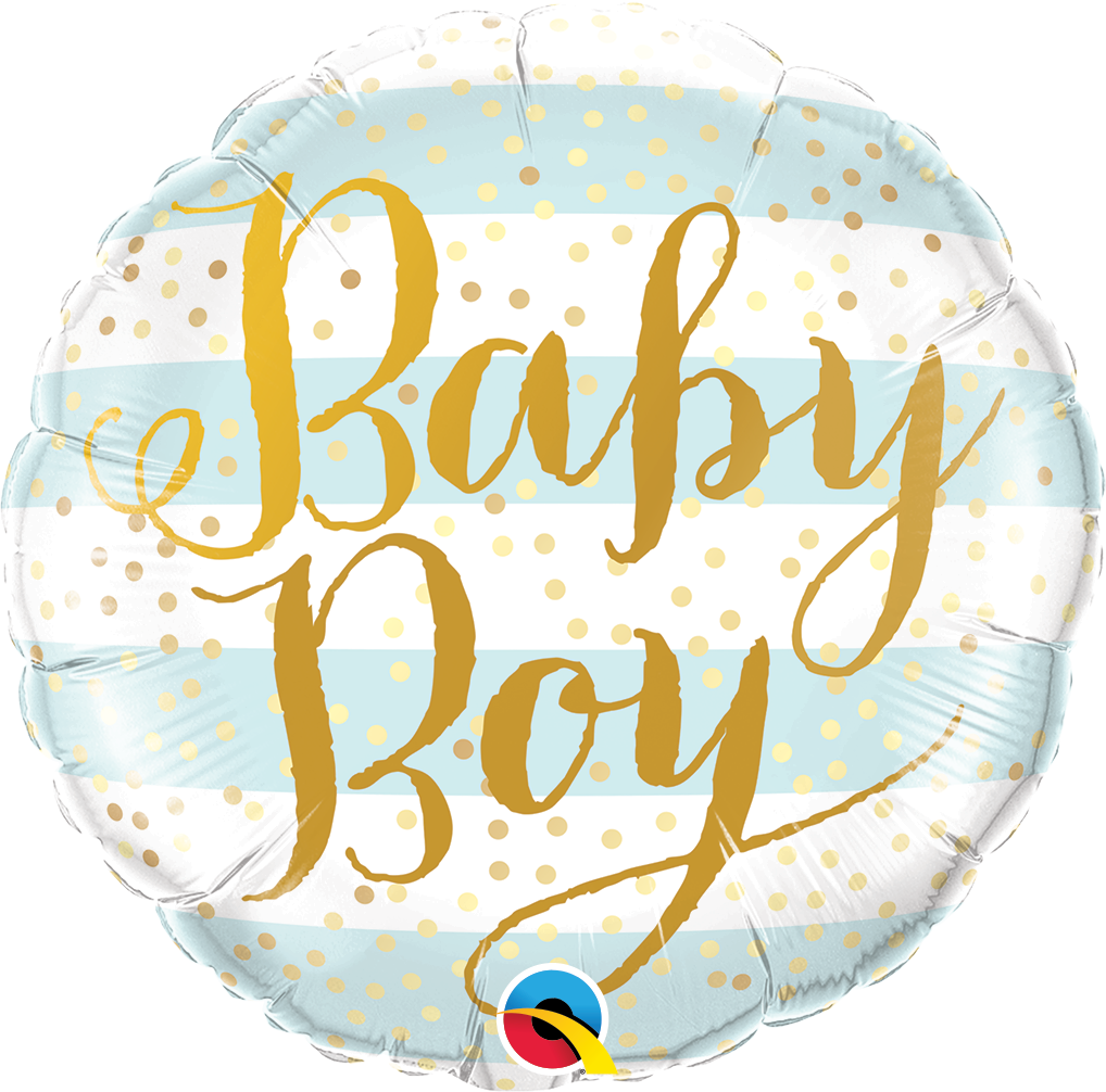 Baby Boy Blue Stripes - Bouquet