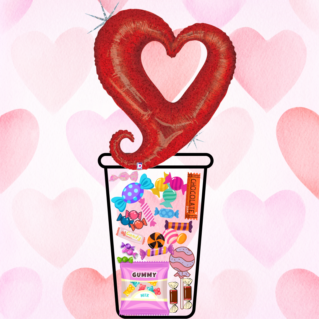 Valentine's Day Candy Cup