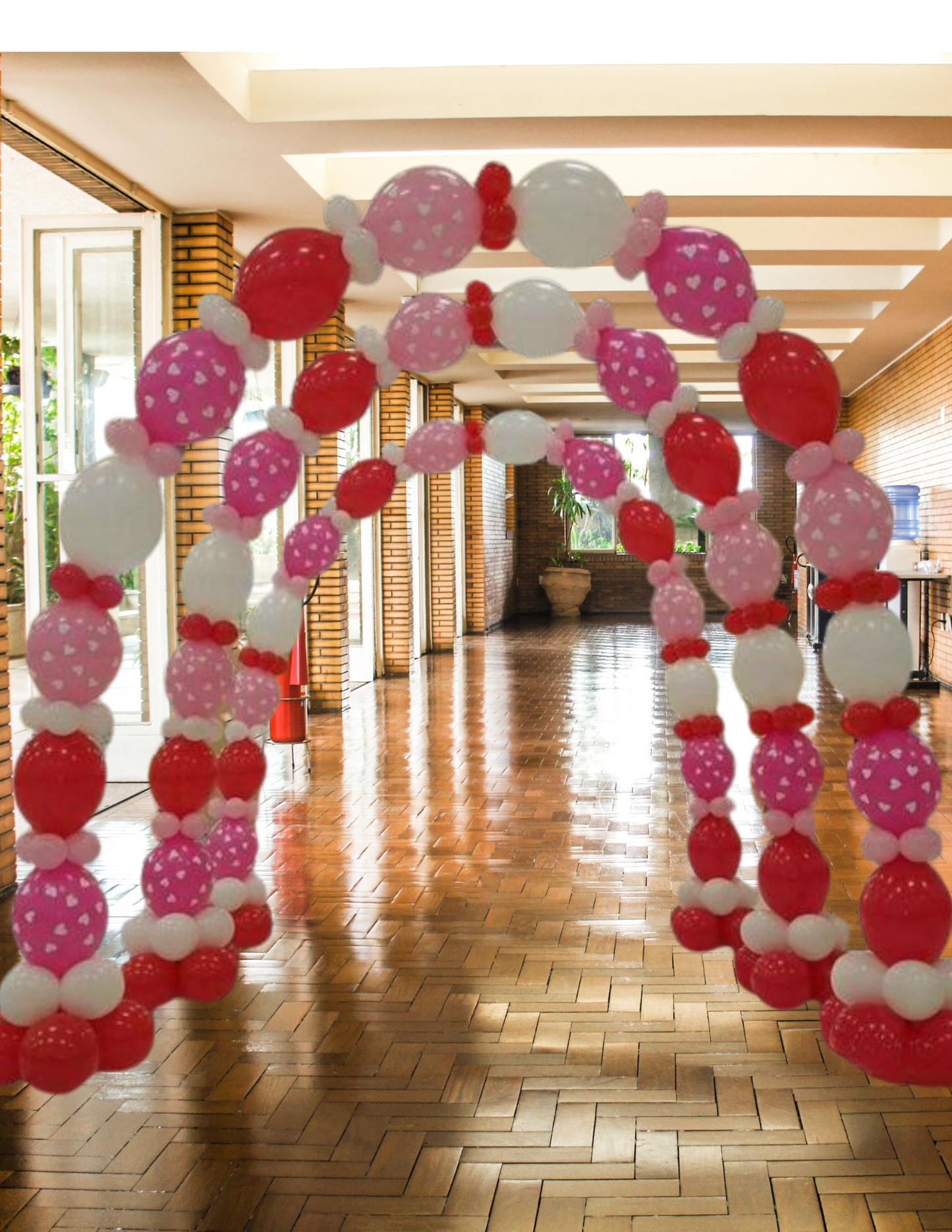 Valentine's Day Skinny Archway Tunnel