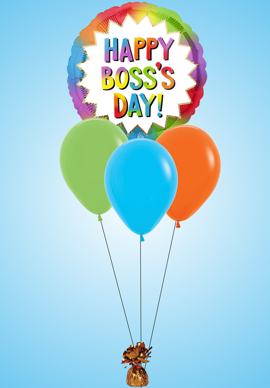 Colorful Boss's Day Burst - Bouquet