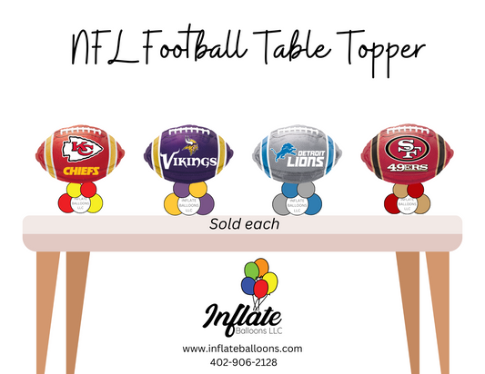NFL Team Football - Table Topper