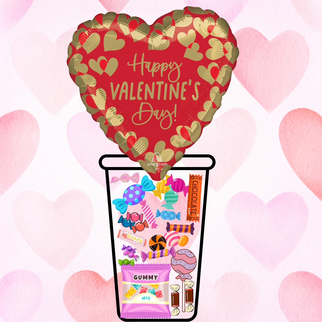 Valentine's Day Candy Cup