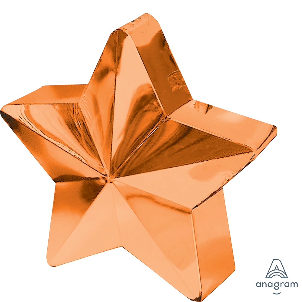 Orange Star Balloon Weight