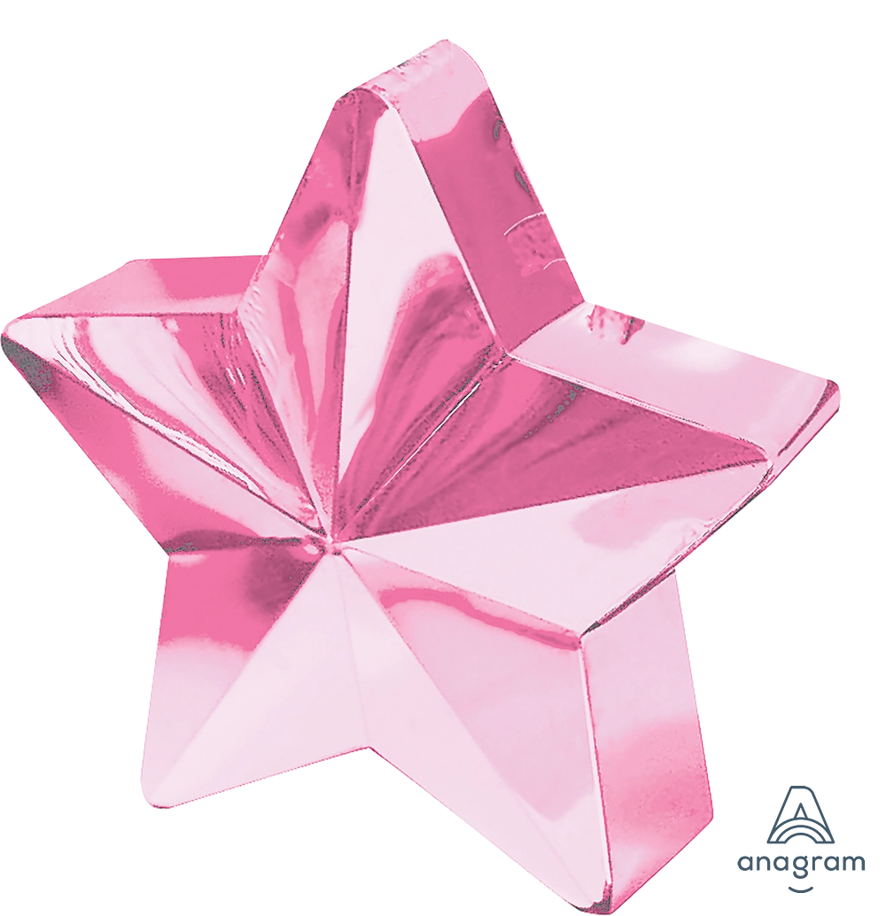 Pink Star Balloon Weight