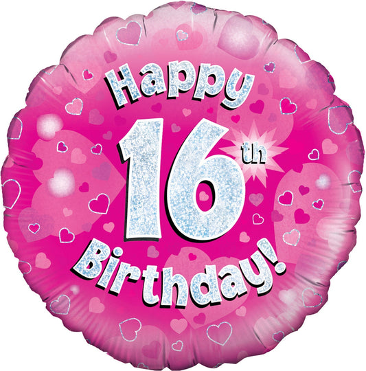 Happy 16th Birthday - Pink